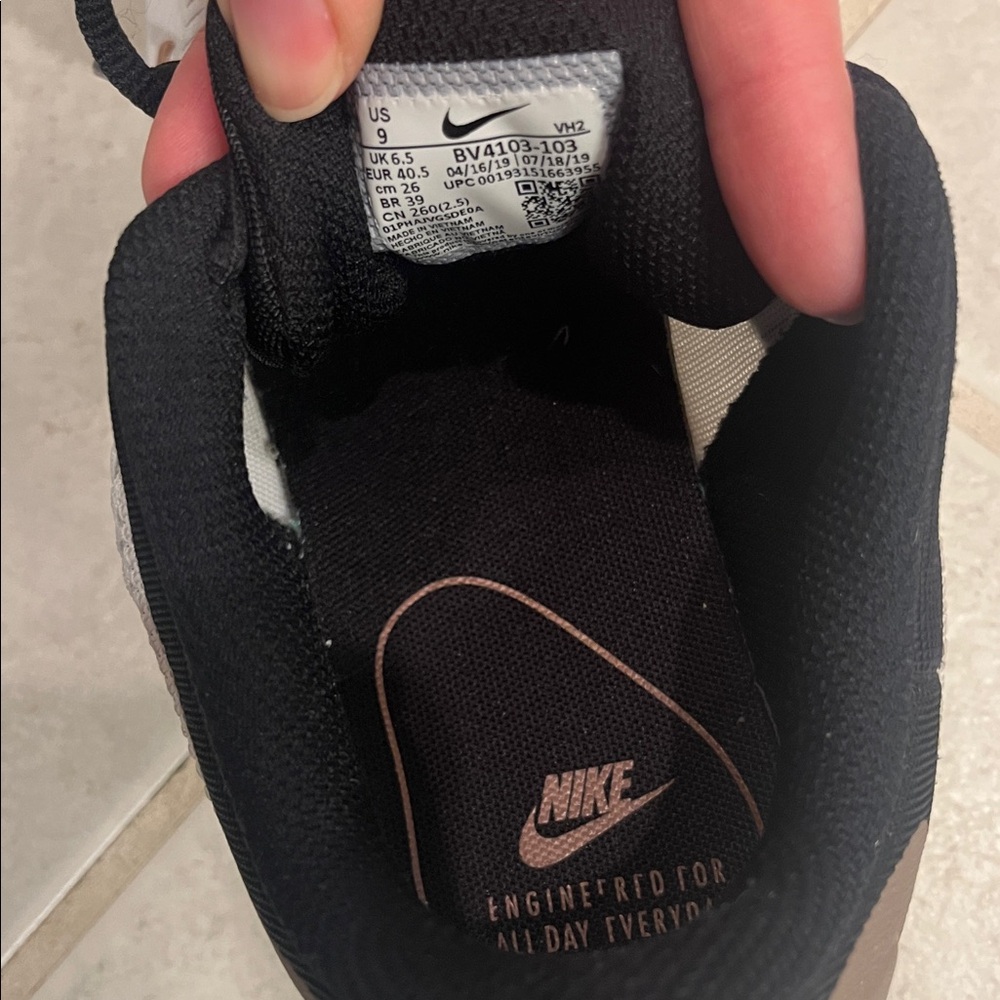 Nike Rose Gold Air Max Advantage Sneakers - Picture 2 of 4